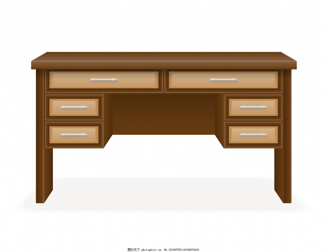 卡通書桌矢量元素 為家具設(shè)計(jì)注入童趣與創(chuàng)意